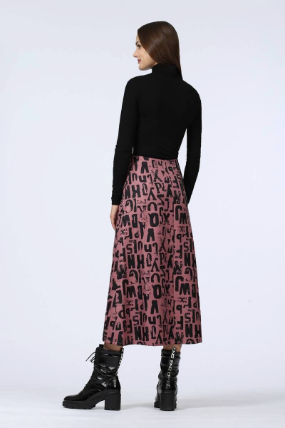 Юбка Полинушка 598/3 розовый - фото 4