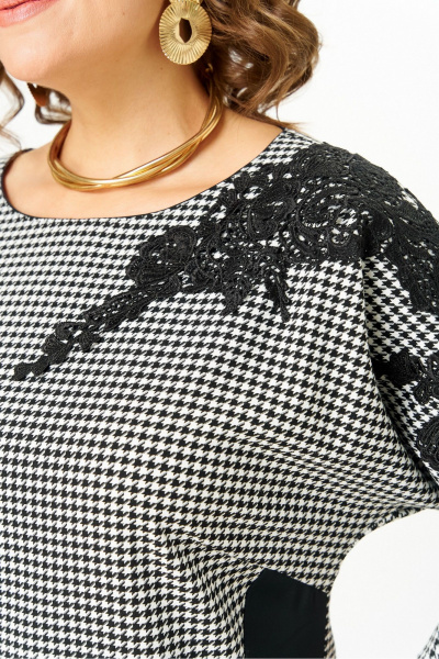 Платье Rumoda 2279 черный - фото 8