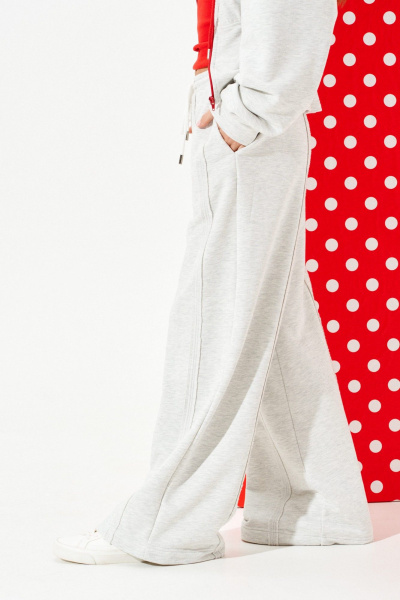 Брюки ELLETTO LIFE 2376 серый - фото 5