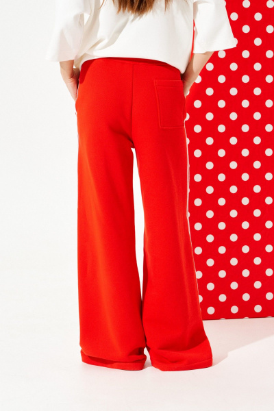 Брюки ELLETTO LIFE 2381 красный - фото 6