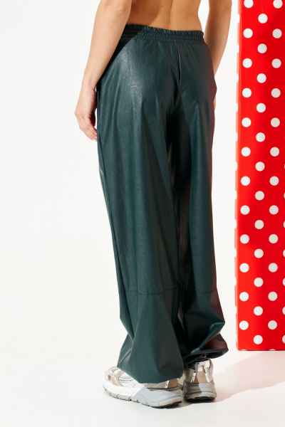 Брюки ELLETTO LIFE 2374 зеленый - фото 6