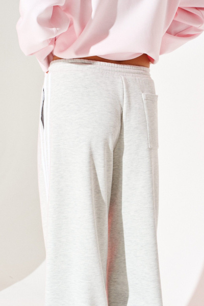 Брюки ELLETTO LIFE 2382 серый - фото 6