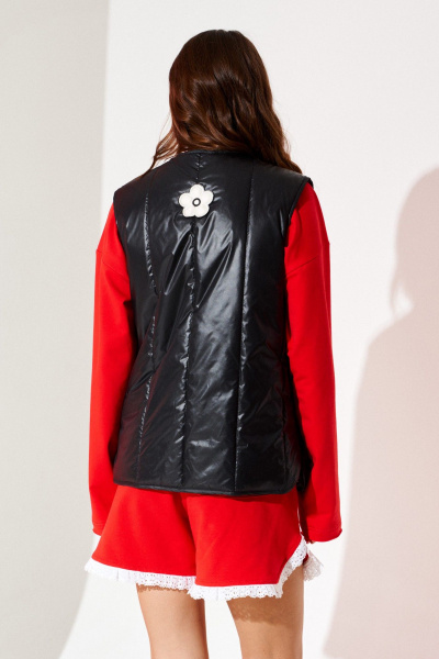 Жилет ELLETTO LIFE 3977 черный - фото 6