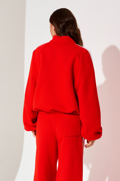 Бомбер ELLETTO LIFE 3961 красный - фото 8