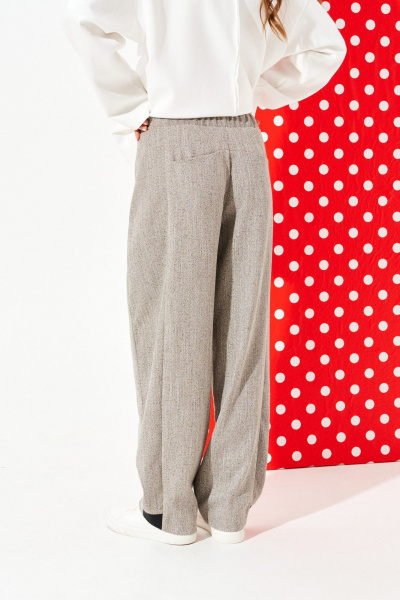 Бомбер, брюки ELLETTO LIFE 5328 бежевый - фото 8