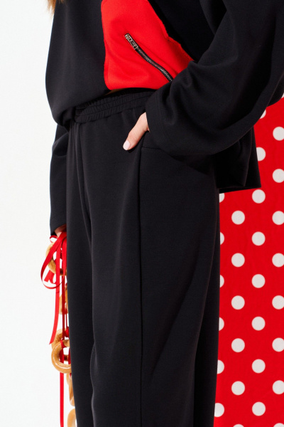 Брюки, джемпер ELLETTO LIFE 5327 черный - фото 11