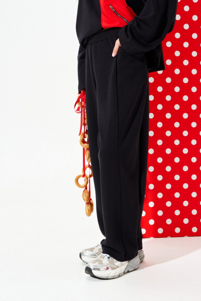 Брюки, джемпер ELLETTO LIFE 5327 черный - фото 10