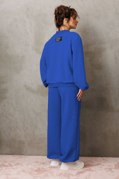 Брюки, джемпер Anastasia 1317 васильковый - фото 3