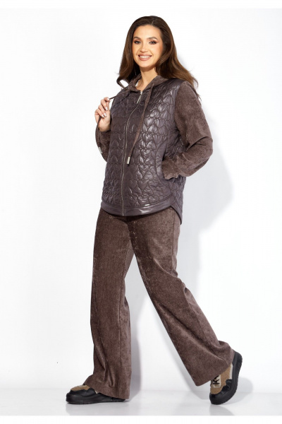 Брюки, куртка TAiER 1416 шоколад - фото 5