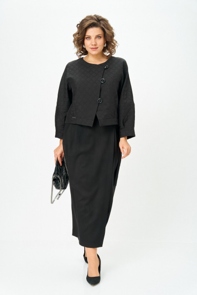 Жакет, юбка Michel chic 1443 черный - фото 3