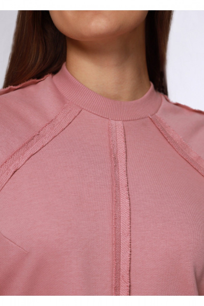 Платье Полинушка 633Ф пудровый - фото 3