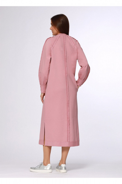 Платье Полинушка 633Ф пудровый - фото 2