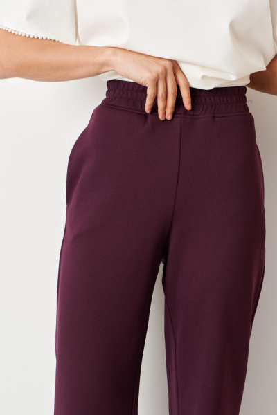 Брюки Панда 108460 бордовый - фото 3