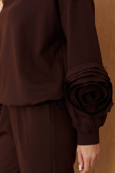 Джемпер Панда 14243 шоколад - фото 4