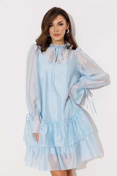 Платье Butеr 3226 голубой - фото 6