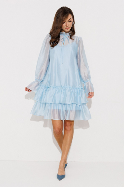 Платье Butеr 3226 голубой - фото 4
