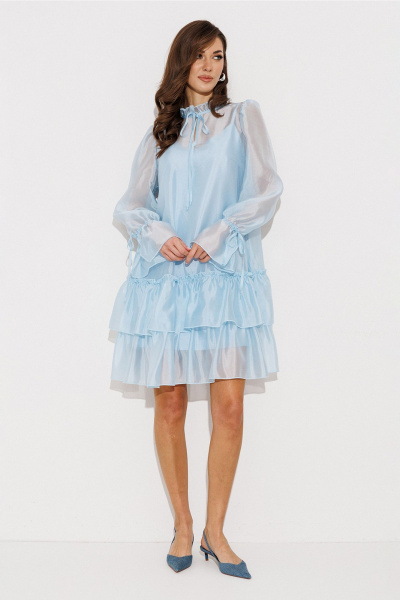 Платье Butеr 3226 голубой - фото 3