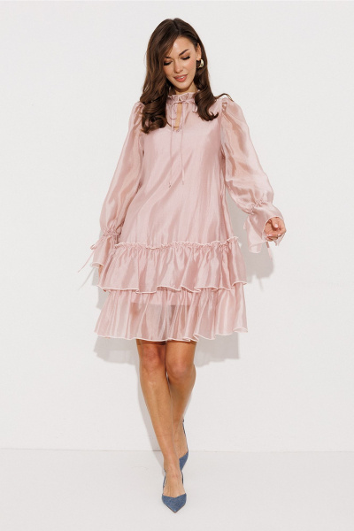 Платье Butеr 3226 пудра - фото 4