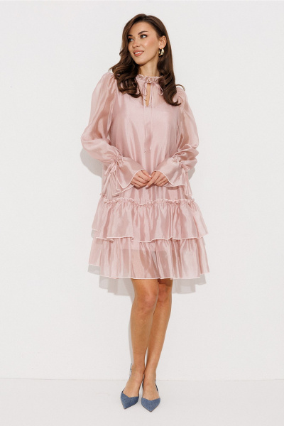 Платье Butеr 3226 пудра - фото 3
