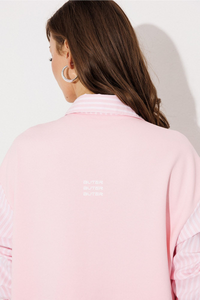 Блуза Butеr 3257 розовый - фото 4