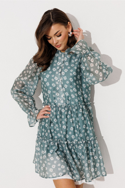 Платье Butеr 3263 полынь - фото 7