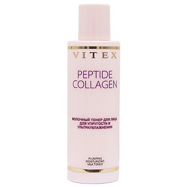 Тоник для лица Belita PEPTIDE COLLAGEN МОЛОЧНЫЙ ТОНЕР д/лица для УПРУГОСТИ и УЛЬТРАУВЛАЖНЕНИ - фото 1