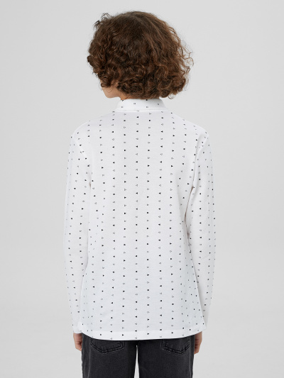 Рубашка Mark Formelle 123432/1/25-37086П-11 геометрия_на_белом - фото 2