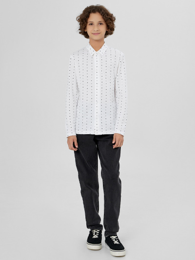 Рубашка Mark Formelle 123432/1/25-37087П-11 геометрия_на_белом - фото 1