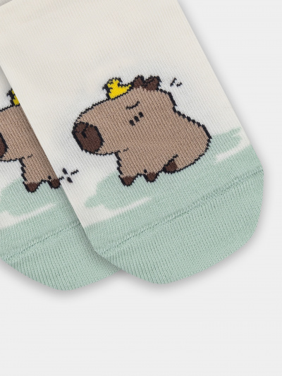 Носки Mark Formelle 453K-3188/B3-25453K молочный_рис.3188 - фото 1