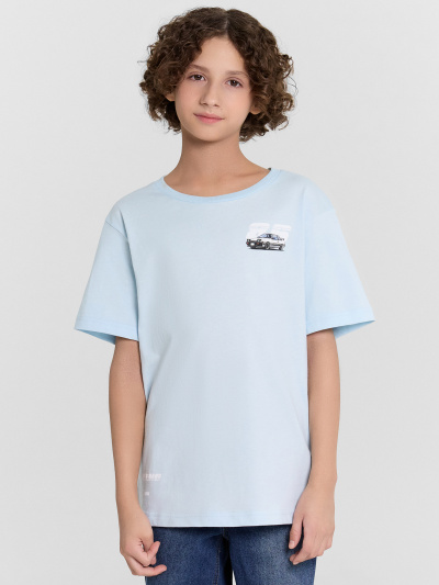 Футболка Mark Formelle 113433/24-26096П-0 кристалл_печать_1_сл_на_пол_1сл_на_пол - фото 1