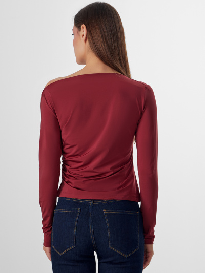 Джемпер Mark Formelle 122665/25-38040Ц-10 бордовый - фото 3