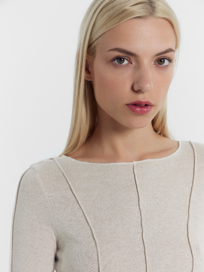 Джемпер Mark Formelle 122909/24-30121Ц-8 св.бежевое_мулине - фото 3