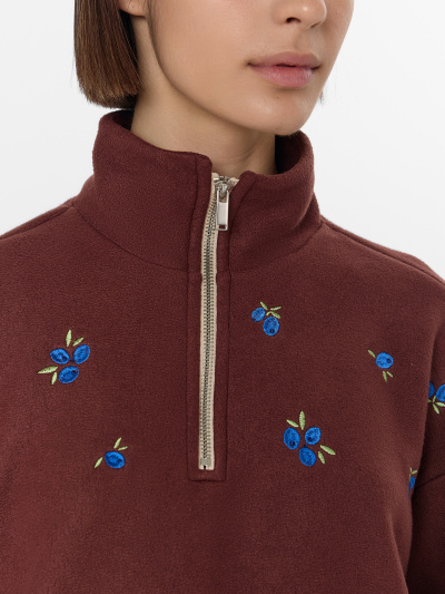 Толстовка Mark Formelle 122958/25-37078Ц-13-2 ромовый_650_W_вышивка - фото 2