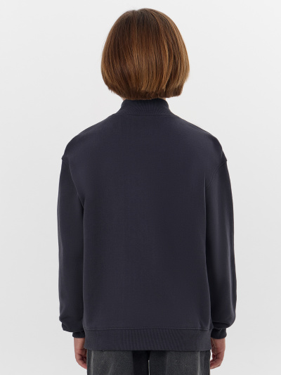 Толстовка Mark Formelle 123448/25-35533П-7 графит_печать_1_сл_на_дет_пер - фото 2