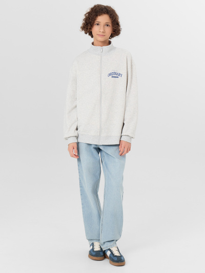 Толстовка Mark Formelle 123448/25-35533П-7 серый_меланж_4306_А_печать2_1_сл_на_ЛВ_дет_пер - фото 1