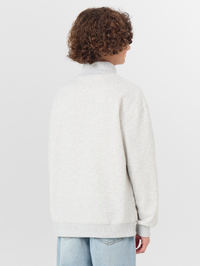 Толстовка Mark Formelle 123448/25-35534П-7 серый_меланж_4306_А_печать2_1_сл_на_ЛВ_дет_пер - фото 2