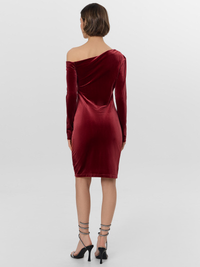 Платье Mark Formelle 154019/25-38094Ц-3 бордовый - фото 2
