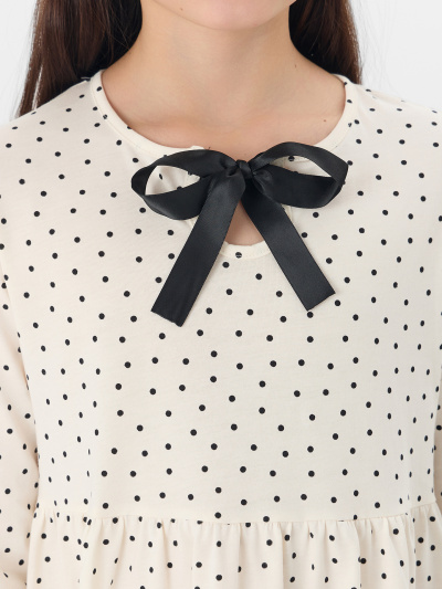 Платье Mark Formelle 157982/25-39001П-0 горошек_на_молочном - фото 3