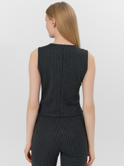 Жилет Mark Formelle 172060/25-41251П-4 графитовая_полоска - фото 2