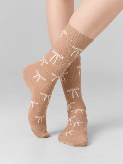 Носки Mark Formelle 217K-3120/25217K капучино_рис.3120 - фото 1