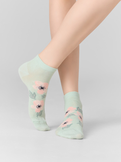 Носки Mark Formelle 300K-3126/25300K св.эвкалипт_рис.3126 - фото 2