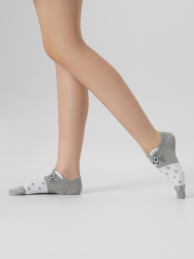 Носки Mark Formelle 397K-2749/24397K серый_меланж_рис.2749 - фото 2