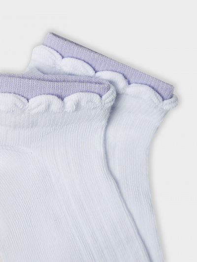 Носки Mark Formelle 406K-3177/B4-25406K белый_св.лаванда_рис.3177 - фото 2