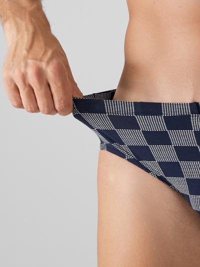 Трусы Mark Formelle 411120/25-5312П-5 клетка_на_глубоком_синем - фото 2