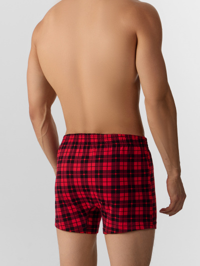 Трусы Mark Formelle 411152/25-5801П-0 черная_клетка_на_красном - фото 2