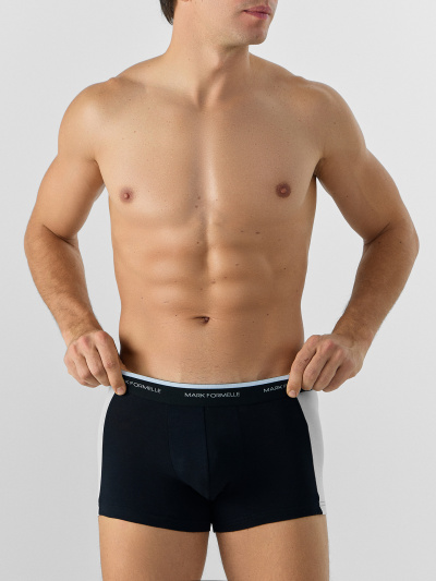 Трусы Mark Formelle 411224/25-4994Ц-5 черный_св.серый - фото 1