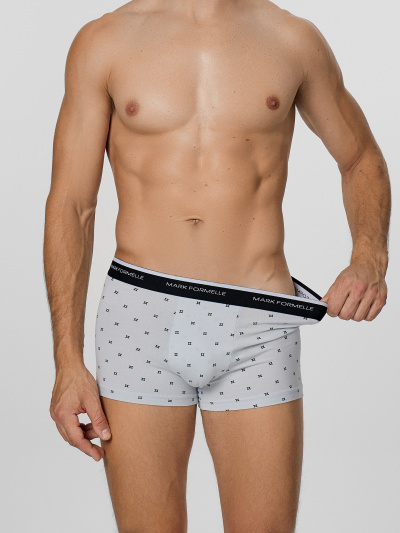 Трусы Mark Formelle 411228-2/25-5164П-5 квадраты_на_св.сером_квадраты_на_черном - фото 5