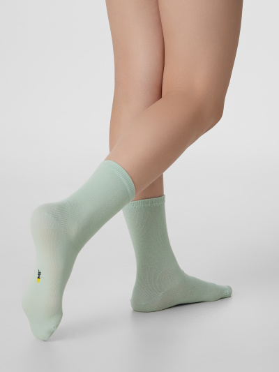 Носки Mark Formelle 430K-1407/B4-22430K св.эвкалипт_рис.1407 - фото 1