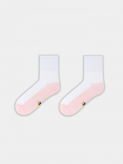 Носки Mark Formelle 444K-3078/B3-25444K белый_розовый_рис.3078 - фото 1