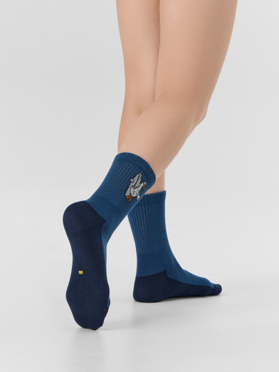 Носки Mark Formelle 444K-3168/B3-25444K джинсовый_рис.3168 - фото 1